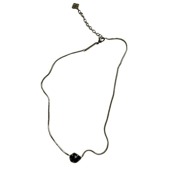Kendra Scott Small Black Stone Necklace - Picture 5 of 7